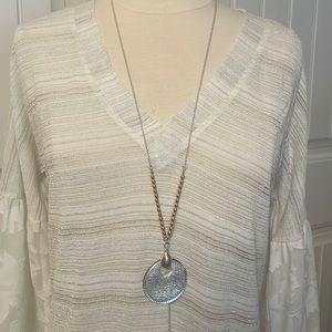 New Magnolia Grace Gold / Silver Necklace